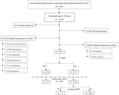 The association between circadian syndrome and chronic kidney disease in an aging population: a 4-year follow-up study